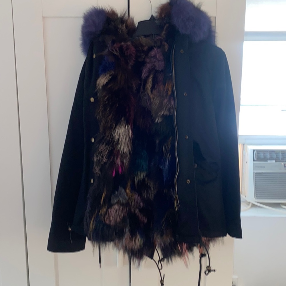 Fur coat
